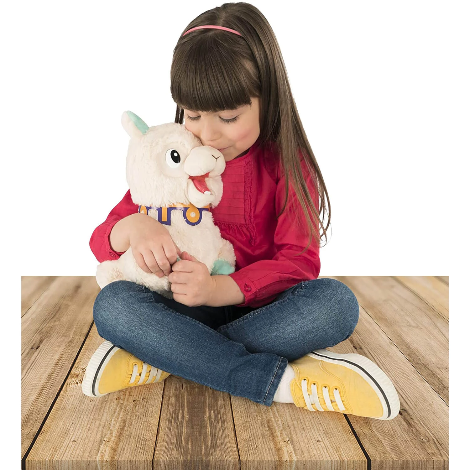 Club Petz Spitzy The Funny Llama Interactive Soft Toy Chews Spits 3 Club Petz Spitzy The Funny Llama Interactive Soft Toy Chews Spits - Image 3