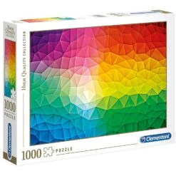 Clementoni High Quality Jigsaw Puzzle Geometric Gradient 1000 Pieces