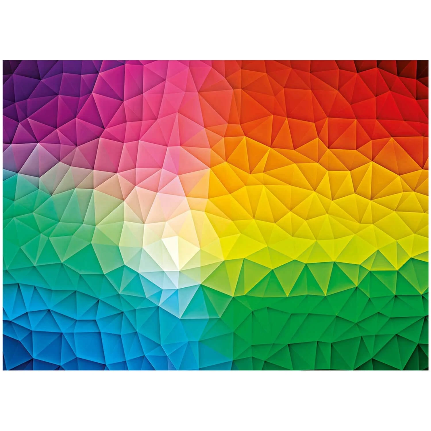Clementoni High Quality Jigsaw Puzzle Geometric Gradient 1000 Pieces 2 Clementoni High Quality Jigsaw Puzzle Geometric Gradient 1000 Pieces - Image 2
