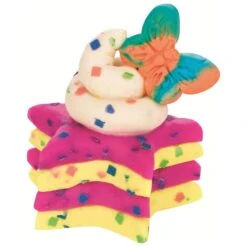 Play-Doh Confetti Compound Collection 6 Pots 2 Cutter Shapes -XS-Stock GRAB3423 6424 EU61 3 opt