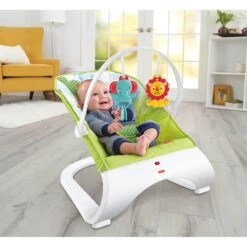 Fisher Price Curve Bouncer Seat Baby Soothe Comfort Entertain -XS-Stock GRACJJ79 5911 959C 2 opt