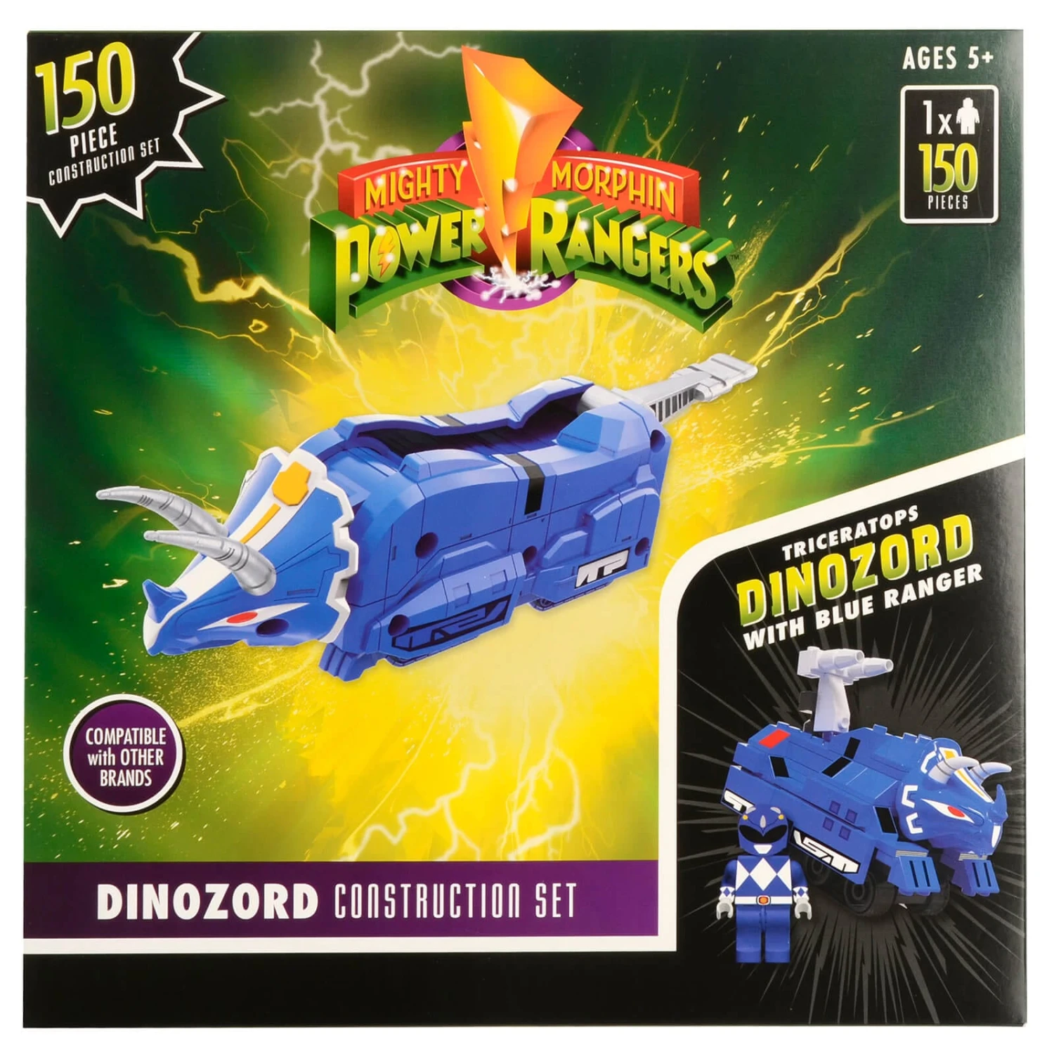 Power Rangers Dinozord Construction Set With Figure 150+ Pieces 4 Power Rangers Dinozord Construction Set With Figure 150+ Pieces - Image 4