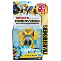 Transformers Action Attackers Figure Cyberverse Warrior Class 12cm -XS-Stock GRAE1884 6365 EUCE C 1 opt