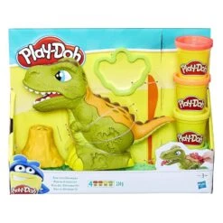 Play-Doh Rex The Chomper Set Dinosaur Interactive Figure 4 Tubs