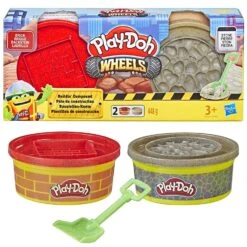 Play-Doh Wheels Compound Sets 2x8oz Tubs Dough Stamper Lid Tool -XS-Stock GRAE4508 6137 EU42 C 1 opt