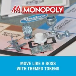 Hasbro Ms Monopoly Family Board Game Property Trading Fun -XS-Stock GRAE842459711020 4 opt