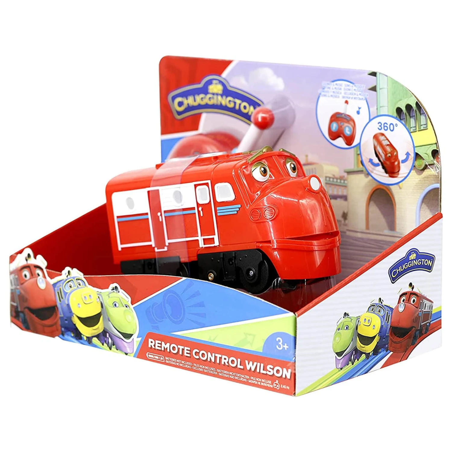 Chuggington Remote Control Wilson Train Engine Sounds Music 20cm 1 Chuggington Remote Control Wilson Train Engine Sounds Music 20cm
