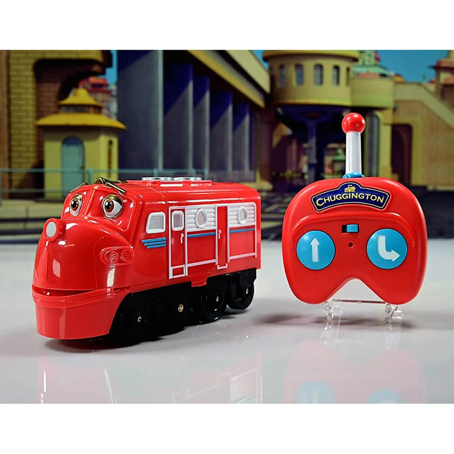 Chuggington Remote Control Wilson Train Engine Sounds Music 20cm 4 Chuggington Remote Control Wilson Train Engine Sounds Music 20cm - Image 4