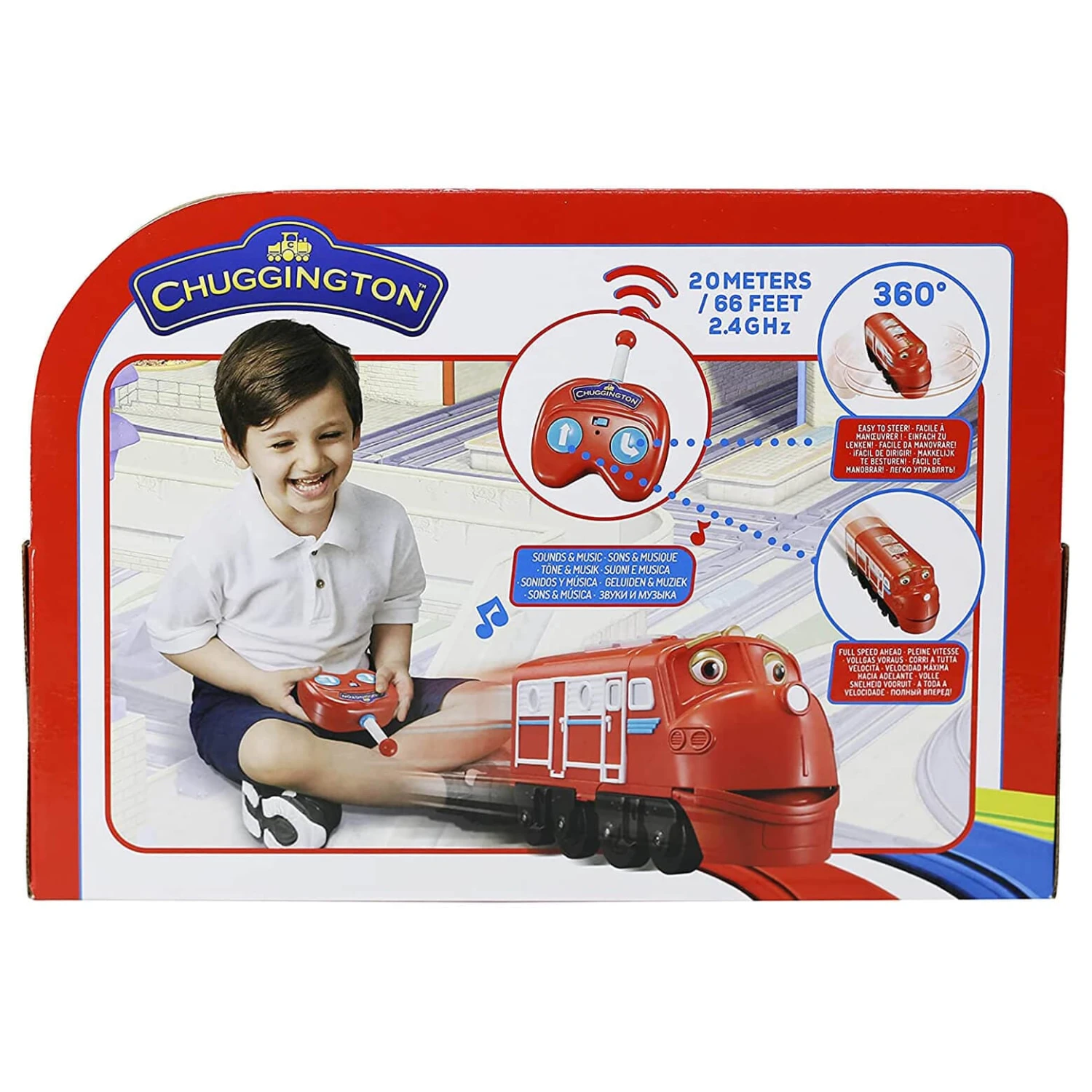 Chuggington Remote Control Wilson Train Engine Sounds Music 20cm 6 Chuggington Remote Control Wilson Train Engine Sounds Music 20cm - Image 6