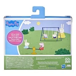 Peppa Pig Outside Fun Playground Playset Swings Seesaw 2 Figures -XS-Stock GRAF2217 6356 5X01 3 opt