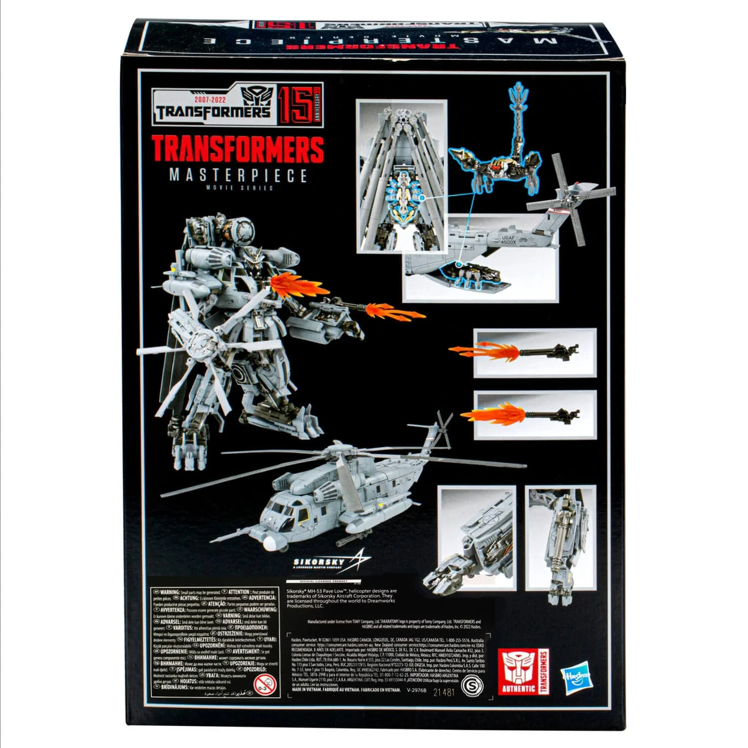 Transformers Masterpiece Action Figure Decepticon Blackout 29cm 6 Transformers Masterpiece Action Figure Decepticon Blackout 29cm - Image 6