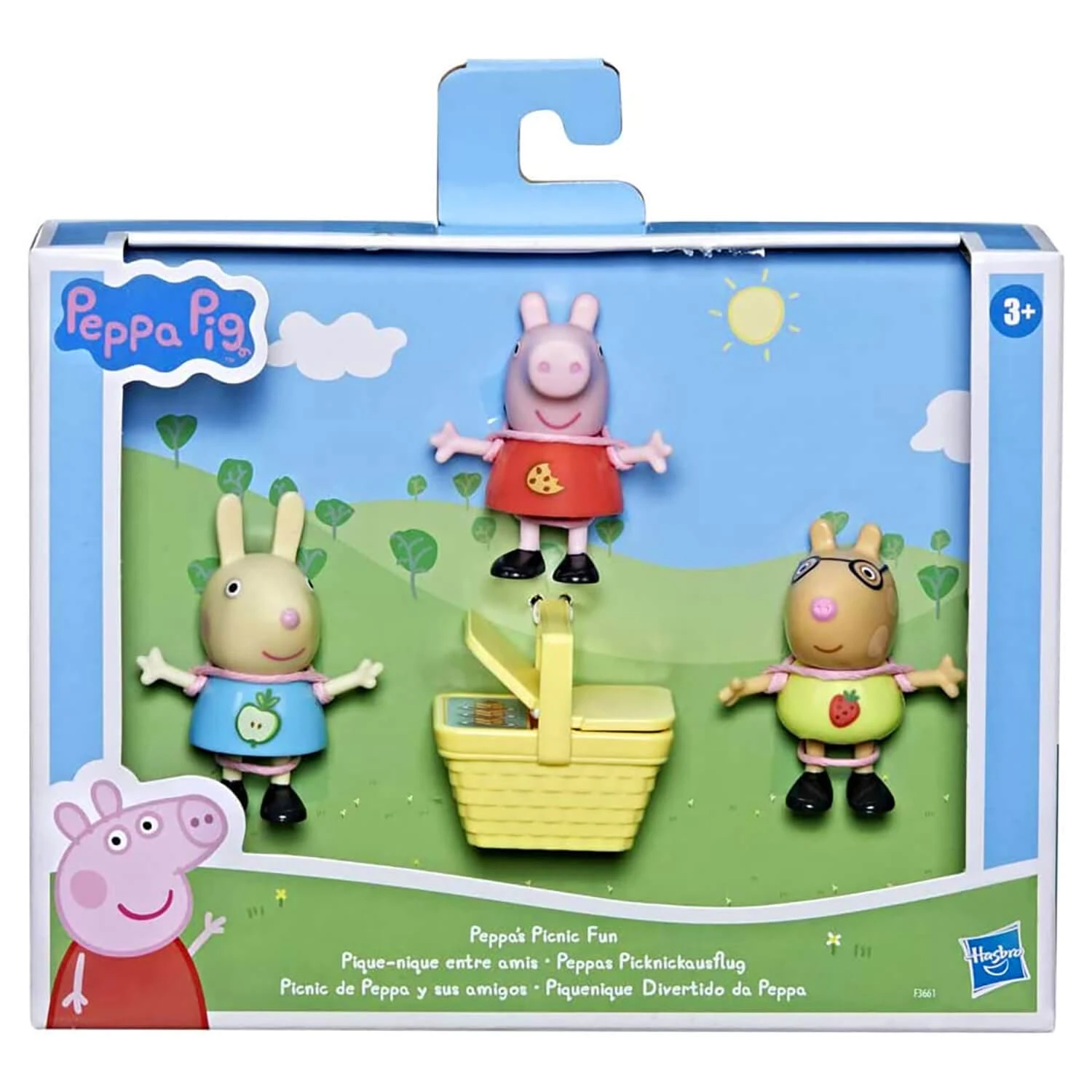 Peppa Pig Peppa's Picnic Fun Playset Basket 3 Figures 1 Peppa Pig Peppa's Picnic Fun Playset Basket 3 Figures