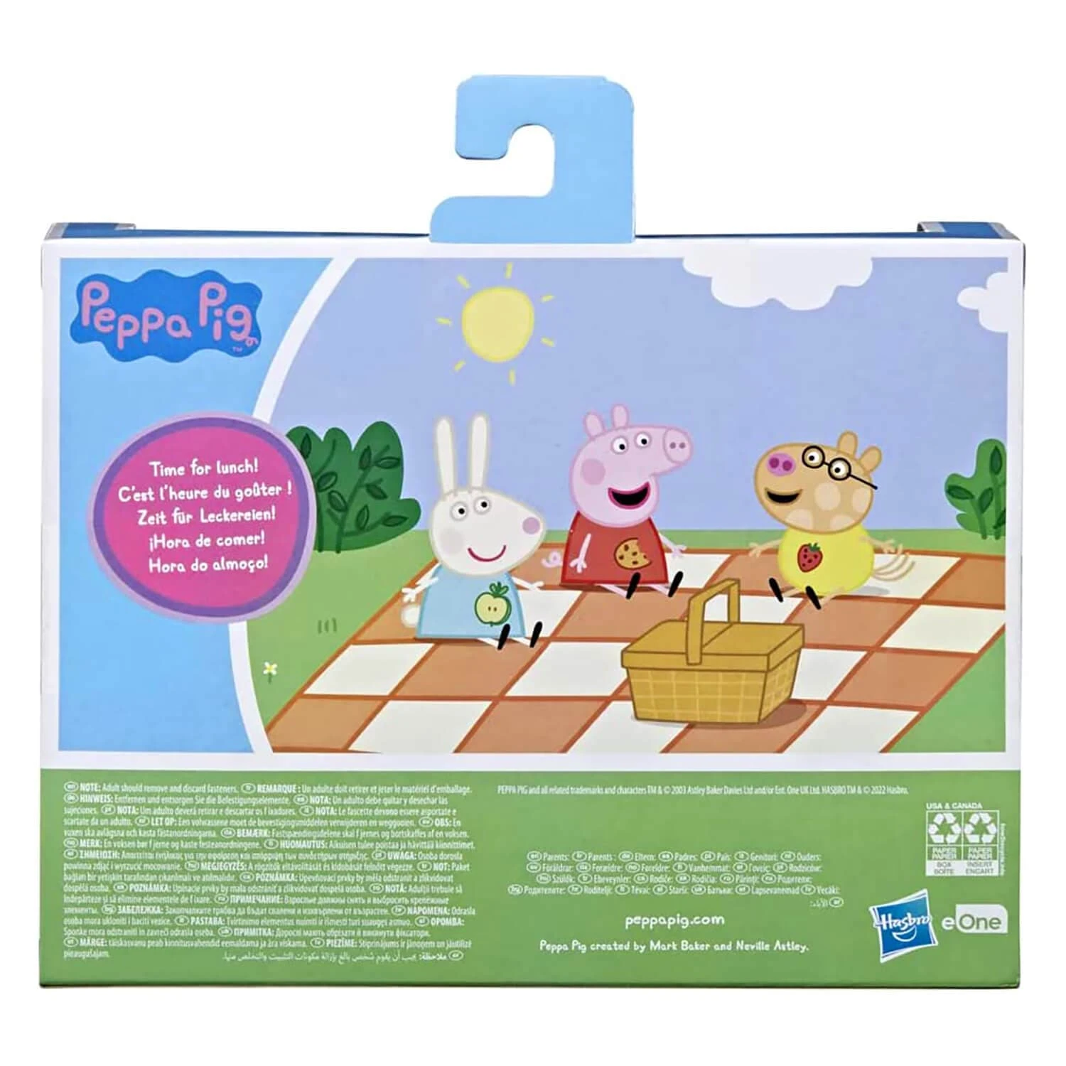 Peppa Pig Peppa's Picnic Fun Playset Basket 3 Figures 3 Peppa Pig Peppa's Picnic Fun Playset Basket 3 Figures - Image 3