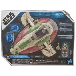 Star Wars Mission Fleet Firespray Starship Boba Fett Figure Set -XS-Stock GRAF3805 6421 5L00 3 opt