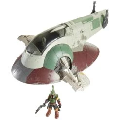 Star Wars Mission Fleet Firespray Starship Boba Fett Figure Set -XS-Stock GRAF3805 6421 5L00 5 opt