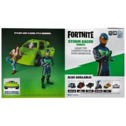 Fortnite Joy Ride Vehicle Whiplash Green Storm Racer Figure -XS-Stock GRAFNT1020 6382 5 opt