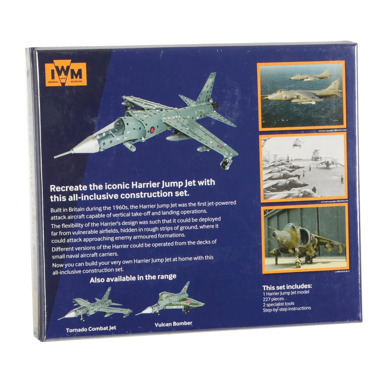 Harrrier Jump Jet Construction Model Metal 227 Pieces Age 14+ 2 Harrrier Jump Jet Construction Model Metal 227 Pieces Age 14+ - Image 2