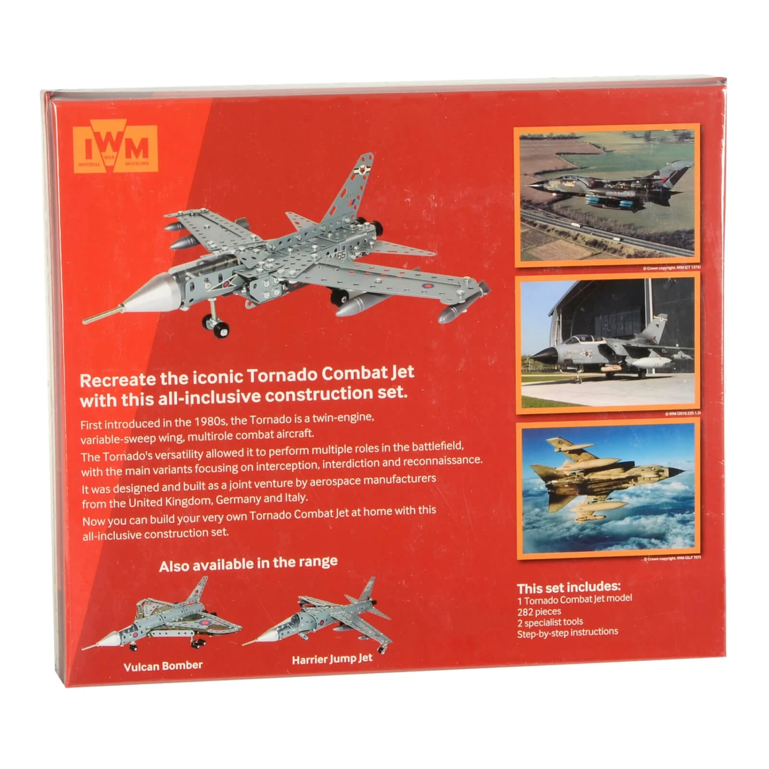 Tornado Combat Jet Construction Model Metal 282 Pieces Age 14+ 2 Tornado Combat Jet Construction Model Metal 282 Pieces Age 14+ - Image 2