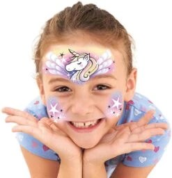 Face Paintoos Pack 5 Tattoos Designs Fancy Dress Fun Art -XS-Stock GRAFP003 6119 3 opt