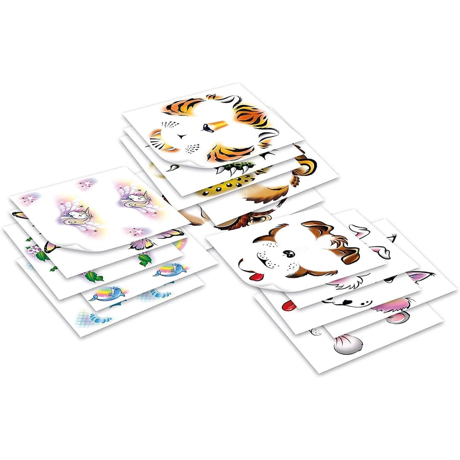 Face Paintoos Party Pack 20 Tattoos Fancy Dress Fun Wild Pet Magic 3 Face Paintoos Party Pack 20 Tattoos Fancy Dress Fun Wild Pet Magic - Image 3