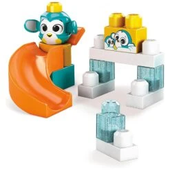 Mega Bloks Peek-a-Blocks Animal Slide Building Set 14 Pieces -XS-Stock GRAGKX66 6419 B B 2 opt