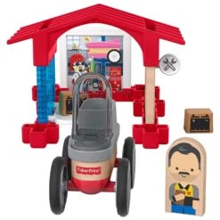 Fisher Price Wonder Makers Garage Building Set -XS-Stock GRAGLM42 5956 9633 3 opt