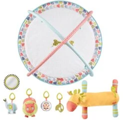 Fisher Price Go Wild Gym & Giraffe Wedge Mat Music Light -XS-Stock GRAGMG07 5960 9655 5 opt