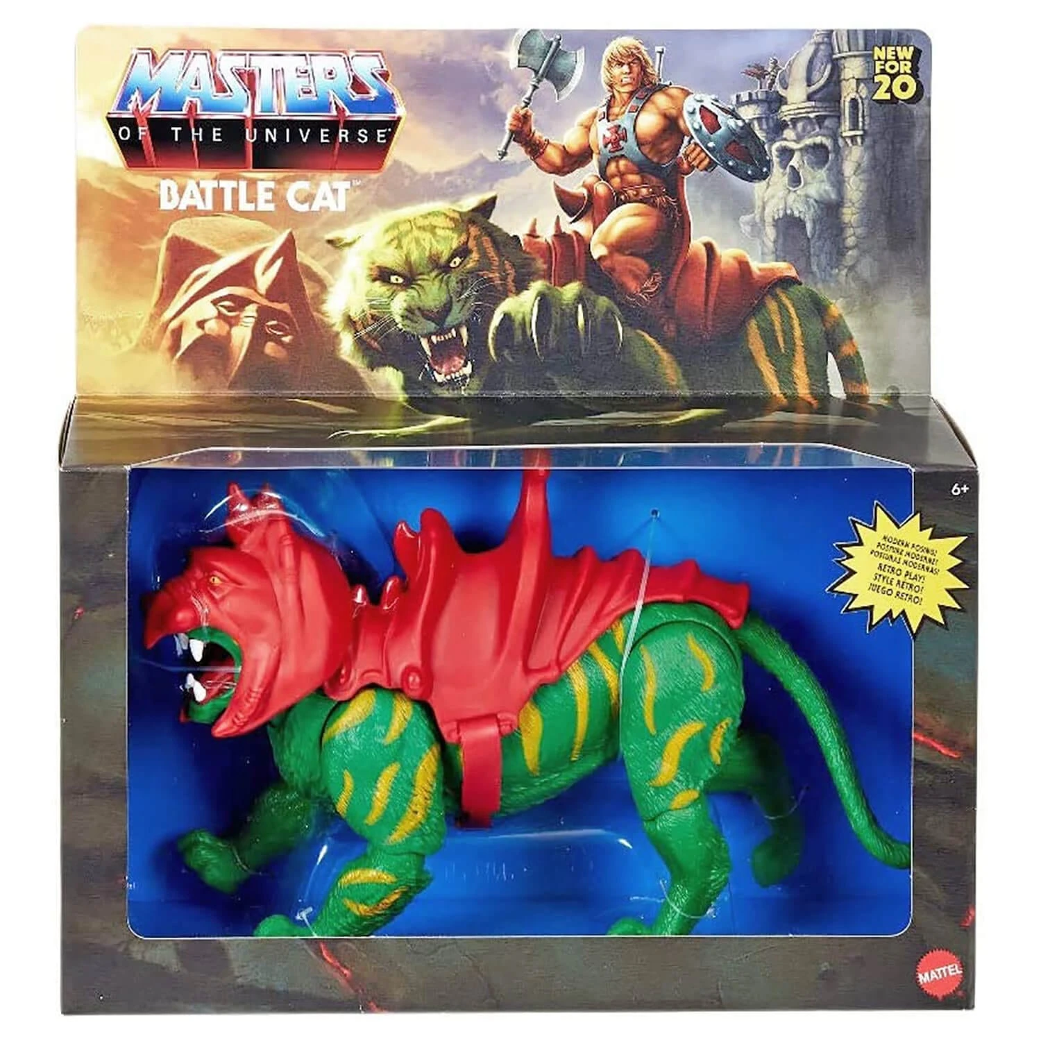 Masters Of The Universe Action Figure Big Cat Retro Play 26cm 1 Masters Of The Universe Action Figure Big Cat Retro Play 26cm