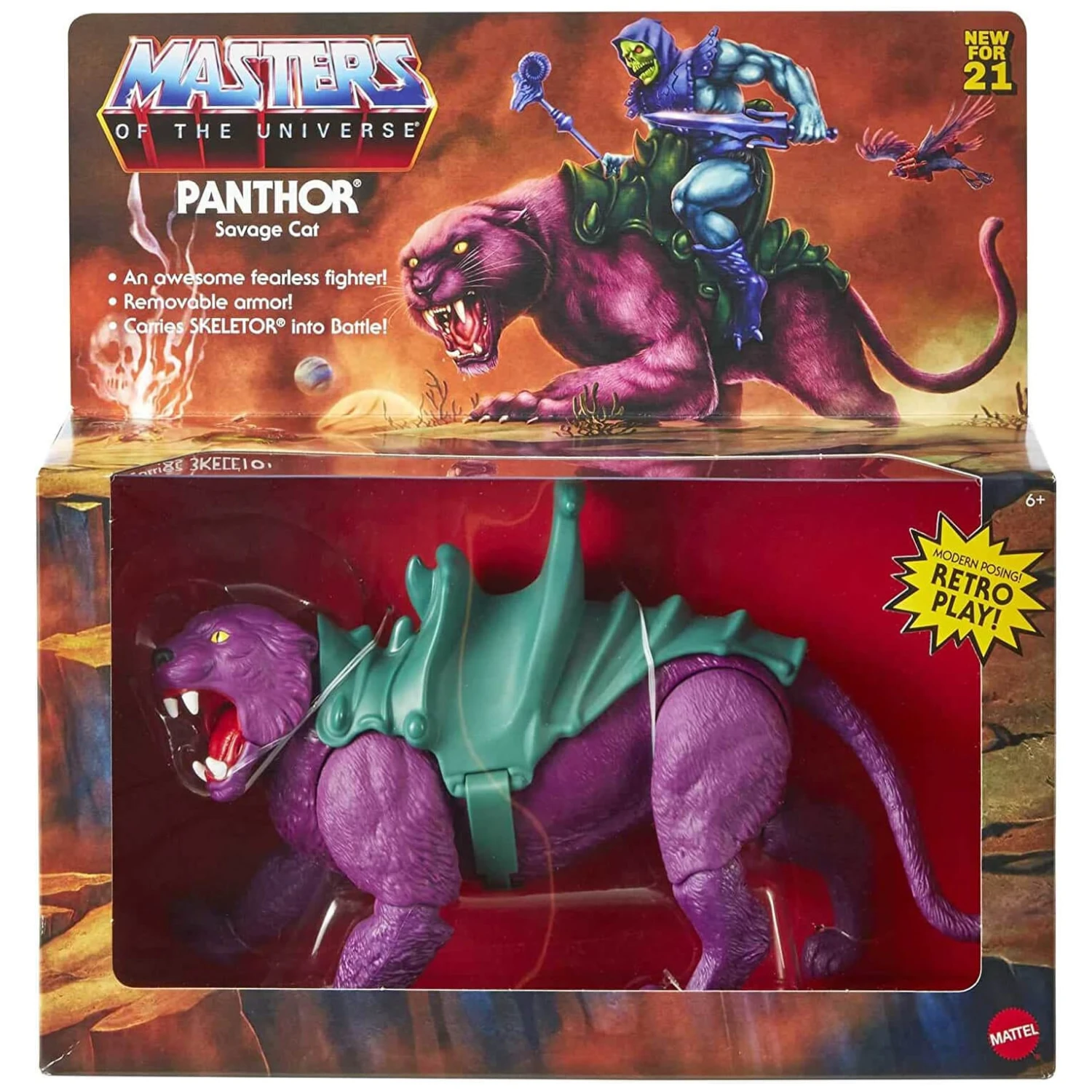 Masters Of The Universe Action Figure Big Cat Retro Play 26cm 2 Masters Of The Universe Action Figure Big Cat Retro Play 26cm - Image 2