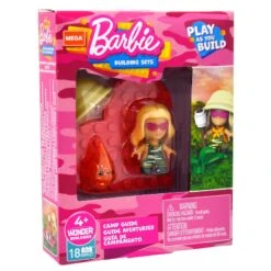 Barbie Mega Construx Micro Doll Building Set Heart Base