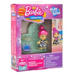 Barbie Mega Construx Micro Doll Building Set Heart Base -XS-Stock GRAGWR21 C 6294 963A D 1