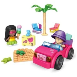 Barbie Mega Construx Building Set 2 Micro Dolls Over 70 Pieces -XS-Stock GRAGWR31 6191 963A B 2 opt