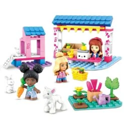 Barbie Mega Construx Building Set 3 Micro Dolls Over 90 Pieces -XS-Stock GRAHDJ85 6251 9633 2 opt
