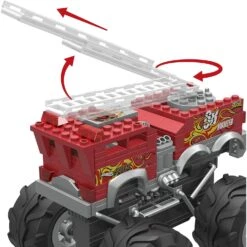 Mega Hot Wheels Monster Trucks 5 Alarm Fire Truck 284 Pieces -XS-Stock GRAHHD19 6412 9633 5 opt