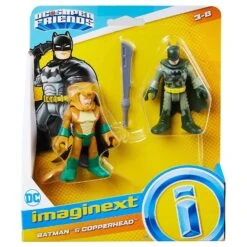 Fisher Price Imaginext DC Super Friends Action Figure Twin Pack 7cm -XS-Stock GRAM5645 6191 95X4 F 1 opt