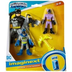 Fisher Price Imaginext DC Super Friends Action Figure Twin Pack 7cm -XS-Stock GRAM5645 6393 963C C 1 opt