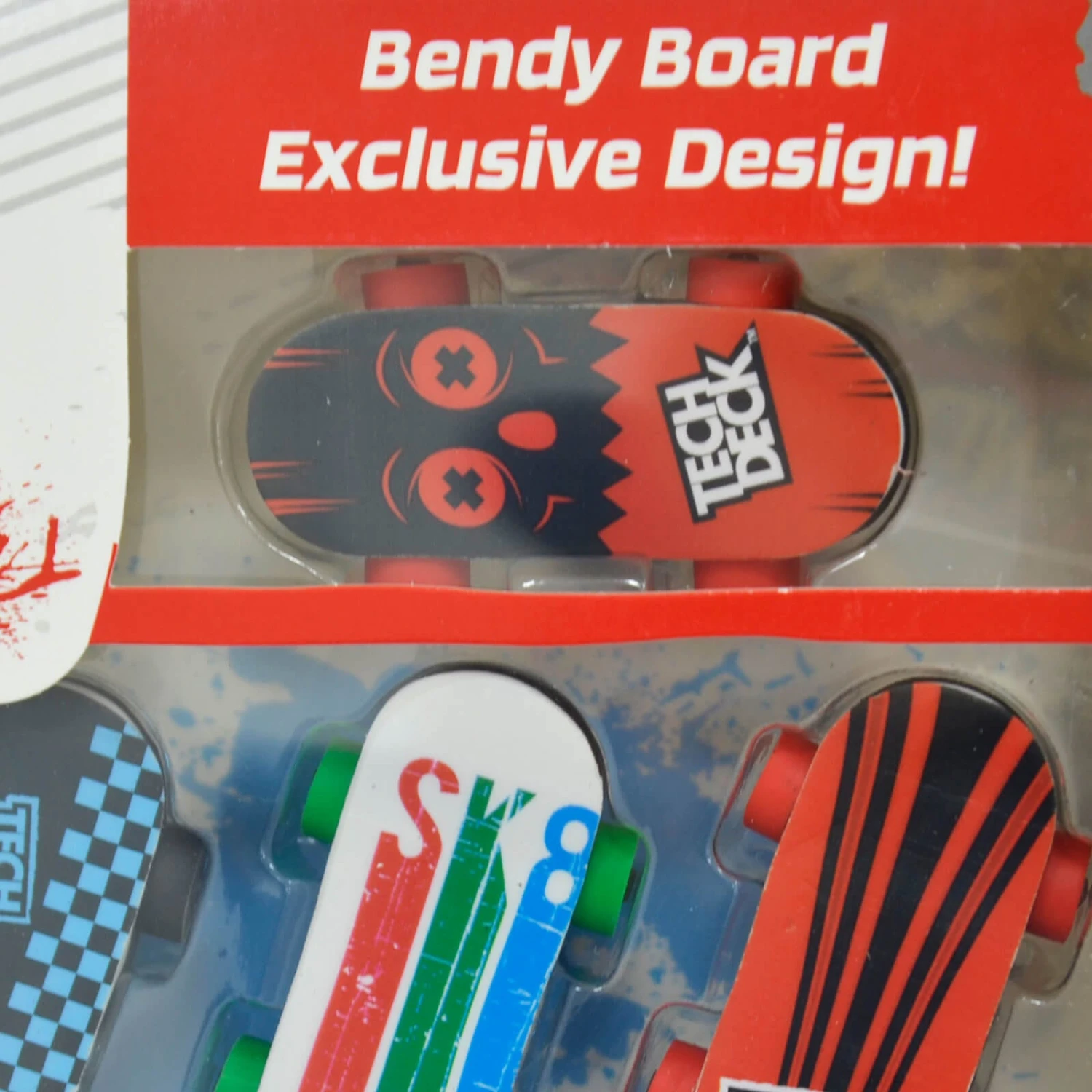 SPIN MASTER Pack Of 10 Tech Deck Bendy Boards Finger Skateboard Eraser 5 SPIN MASTER Pack Of 10 Tech Deck Bendy Boards Finger Skateboard Eraser - Image 5