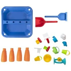 Sand & Water Play Table 22 Pieces Tiny Tots Build Outdoor Toy -XS-Stock HAL1398104 3 opt