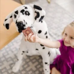 Melissa & Doug Dalmatian Plush Giant Soft Toy Dog Animal 84cm -XS-Stock HEA12110 6 opt