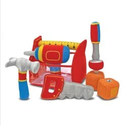 Melissa & Doug Toolbox Fill & Spill Plush Tools Toddler Toy -XS-Stock HEA13038 4 opt