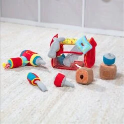 Melissa & Doug Toolbox Fill & Spill Plush Tools Toddler Toy -XS-Stock HEA13038 5 opt