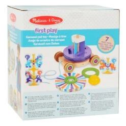 Carousel Pull Toy Wooden Horses Toddler Melissa & Doug 18m+ -XS-Stock HEA13616 2 opt