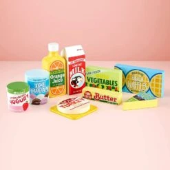 Melissa & Doug Wooden Fridge Food Play Set Hand Painted 9 Pieces 11 Melissa & Doug Wooden Fridge Food Play Set Hand Painted 9 Pieces -XS-Stock HEA14076 6 opt