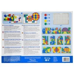 Melissa & Doug Sort & Snap Colour Match Wooden Frame Play Board -XS-Stock HEA14313 6 opt