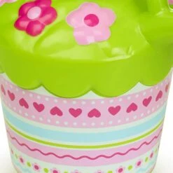 Melissa & Doug Pretty Petals Watering Can Kids Size Green Pink -XS-Stock HEA16724 6 opt