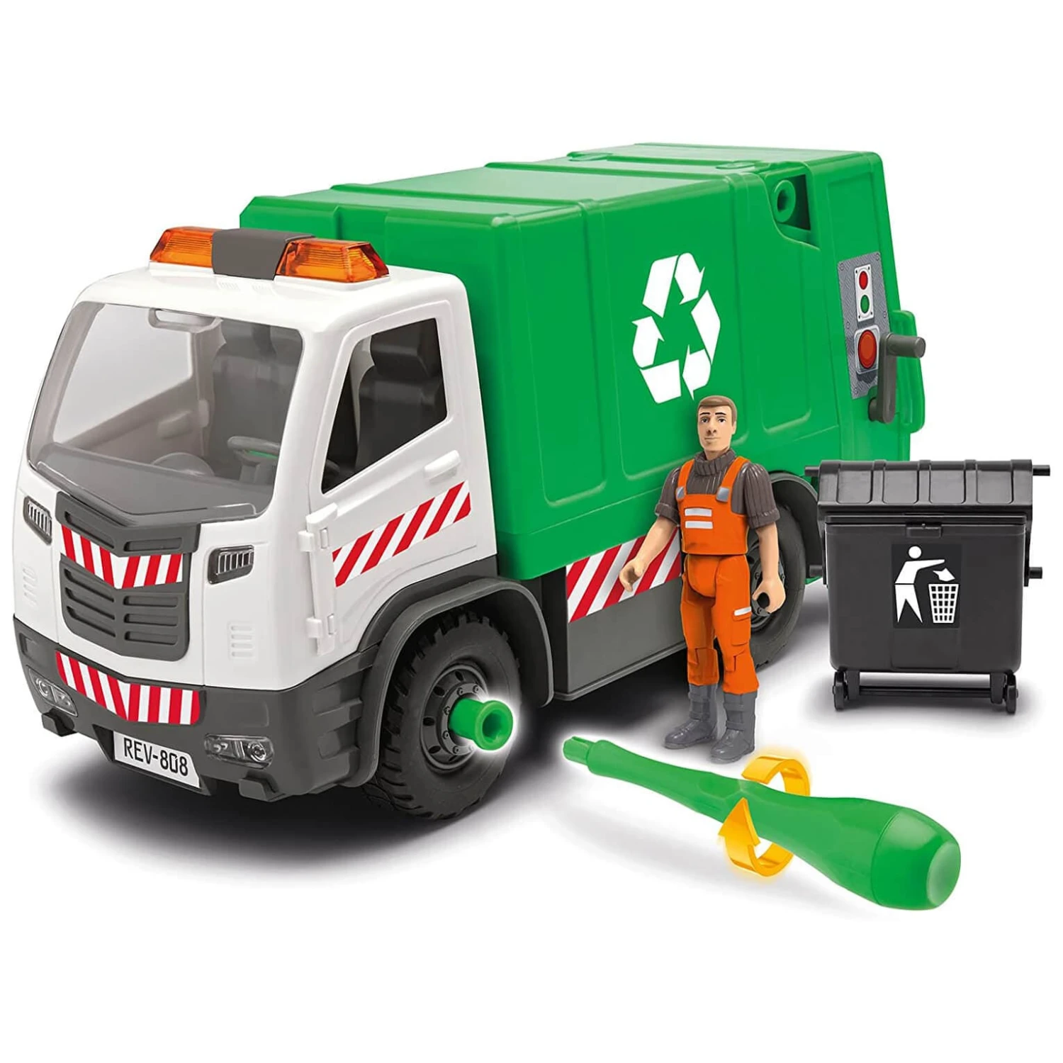 Bin Lorry & Figure Revell Model Building Kit Level 1 Age 4+ 2 Bin Lorry & Figure Revell Model Building Kit Level 1 Age 4+ - Image 2
