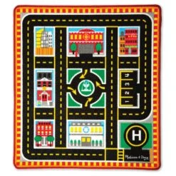 Melissa & Doug Large Activity Rug Play Mat With Accessories 100cm -XS-Stock HEA19406 1 opt