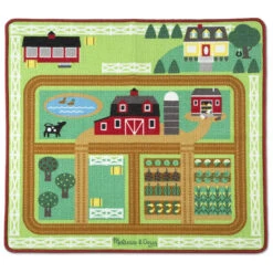 Melissa & Doug Large Activity Rug Play Mat With Accessories 100cm -XS-Stock HEA19425 1 opt