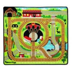 Melissa & Doug Large Activity Rug Play Mat With Accessories 100cm -XS-Stock HEA19554 1 opt
