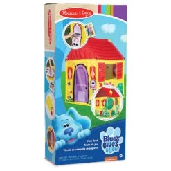 Melissa & Doug Blue's House Play Tent Indoor Outdoor 1.2m -XS-Stock HEA33022 3 opt